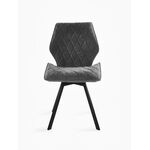 Стул Рафаэль М-R, Черный/Antracite Lux b28 | Интернет магазин мебели и декора LifeDekor