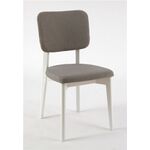 Стул Орион (Белая эмаль / ткань Kiton 05) | Интернет магазин мебели и декора LifeDekor