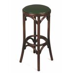Табурет барный 750 Венский мягкий (темный тон, экокожа Зеленая) | Интернет магазин мебели и декора LifeDekor