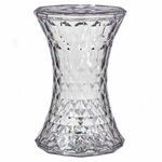 Стул-пуф Stone прозрачный | Интернет магазин мебели и декора LifeDekor