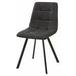 Стул CHILLI SQUARE RU-08 антрацит, PU / черный каркас М-City | Интернет магазин мебели и декора LifeDekor