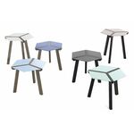 Стол журн. ESA 07.35 M318 light  blu/ L002 oak spessart | Интернет магазин мебели и декора LifeDekor