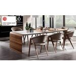 Стул SPIRIT1 / S1 SAGP38 / Nuss geolt UG / Leder LM stone | Интернет магазин мебели и декора LifeDekor