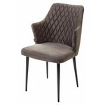 Стул HERMAN ГРАФИТ #14 велюр / черный каркас М-City | Интернет магазин мебели и декора LifeDekor