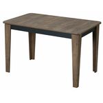 Стол EDWIN Дуб Канзас-Графит / Дуб Канзас М-City | Интернет магазин мебели и декора LifeDekor