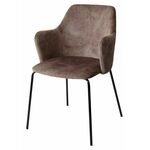 Стул AMARETTO VBP208 античный серо-бежевый/ черный каркас, М-City | Интернет магазин мебели и декора LifeDekor