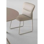 Стул FRIDA CB/1806-SK  MT.P176 MATT TAUPE/  SKUBA S98 NOUGAT | Интернет магазин мебели и декора LifeDekor