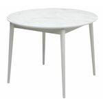 Стол BOLERO 105 см Белый Мрамор, HPL / Белый М-City | Интернет магазин мебели и декора LifeDekor