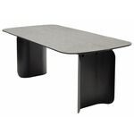 Стол NORD 200 TL-102, испанская керамика / черный каркас М-City | Интернет магазин мебели и декора LifeDekor