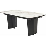 Стол MIKKEL 200 TL-188, испанская керамика / черный каркас каркас, ®DISAUR | Интернет магазин мебели и декора LifeDekor