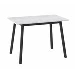 Стол Бриз раздвижной 110(140)х70, Серый сланец/Черный | Интернет магазин мебели и декора LifeDekor