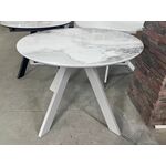 Стол БОНЖУР 100 PANDORA LIGHT, керамика / ЛАТТЕ каркас М-City | Интернет магазин мебели и декора LifeDekor