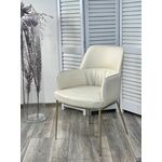 Стул BRUNO Milk Ti-02, PU / шампань, ®DISAUR | Интернет магазин мебели и декора LifeDekor