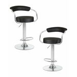 Набор 2 шт Стул барный DOBRIN MARTA, чёрный | Интернет магазин мебели и декора LifeDekor