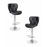 Набор 2 шт Стул барный DOBRIN BARNY, чёрный | Интернет магазин мебели и декора LifeDekor