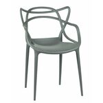 Набор 4 шт Стул обеденный DOBRIN MASTERS, тёмно-серый (GR-04) | Интернет магазин мебели и декора LifeDekor