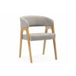 Стул деревянный Невада 1 ткань 231 / светлое дерево | Интернет магазин мебели и декора LifeDekor