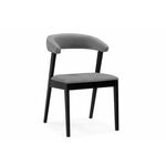 Стул деревянный Токио 2 ткань 234 / черное дерево | Интернет магазин мебели и декора LifeDekor