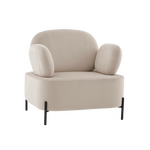 Кресло Кэнди велюр бежевый | Интернет магазин мебели и декора LifeDekor