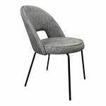 Cтул Marcel букле серый | Интернет магазин мебели и декора LifeDekor