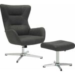 Кресло мягкое Everprof Apple Ткань Темно-серый | Интернет магазин мебели и декора LifeDekor