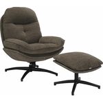 Кресло мягкое Everprof Lime Ткань Темно-коричневый | Интернет магазин мебели и декора LifeDekor