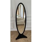 Зеркало напольное "Версаль" (черный матовый) | Интернет магазин мебели и декора LifeDekor
