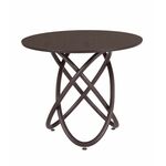 Стол не раскладной Линц 90 Red Black(Венге) | Интернет магазин мебели и декора LifeDekor