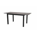 Стол Саен 30, Черный муар /таксония темный/ кромка черная | Интернет магазин мебели и декора LifeDekor