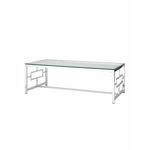 Журнальный стол 120*60 БРУКЛИН серебро | Интернет магазин мебели и декора LifeDekor