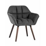 Кресло Брайан темно-серое | Интернет магазин мебели и декора LifeDekor