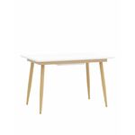 Стол обеденный Стокгольм раскладной 120-160*80 белый | Интернет магазин мебели и декора LifeDekor