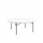 Стол круглый складной пластиковый Кейт 180 | Интернет магазин мебели и декора LifeDekor