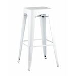 Стул барный TOLIX белый глянцевый | Интернет магазин мебели и декора LifeDekor