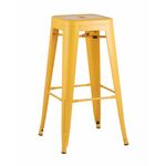 Стул барный TOLIX желтый глянцевый | Интернет магазин мебели и декора LifeDekor