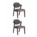 Стул обеденный VIVA темно-серый 2 шт. | Интернет магазин мебели и декора LifeDekor