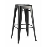 Стул барный TOLIX черный глянцевый | Интернет магазин мебели и декора LifeDekor