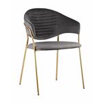 Стул Эвита темно-серый | Интернет магазин мебели и декора LifeDekor