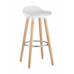 Стул барный Модерн белый | Интернет магазин мебели и декора LifeDekor