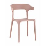 Стул Neo пластик пыльно-розовый | Интернет магазин мебели и декора LifeDekor