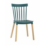 Стул Field пластик темно-бирюзовый | Интернет магазин мебели и декора LifeDekor