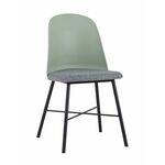 Стул Shell серо-зеленый | Интернет магазин мебели и декора LifeDekor