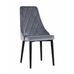 Стул Версаль велюр серый | Интернет магазин мебели и декора LifeDekor