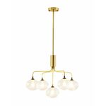 Подвесная люстра Moderli V2191-P Santa 5*G9*5W | Интернет магазин мебели и декора LifeDekor