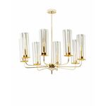 Потолочная люстра на штанге Moderli V10021-8P Metric | Интернет магазин мебели и декора LifeDekor