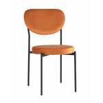 Стул Барбара NEW велюр терракотовый | Интернет магазин мебели и декора LifeDekor