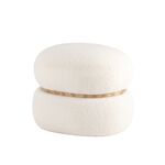 Пуф Полли L тедди белый | Интернет магазин мебели и декора LifeDekor