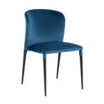 Стул Лори велюр синий | Интернет магазин мебели и декора LifeDekor