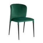 Стул Лори велюр зелёный | Интернет магазин мебели и декора LifeDekor