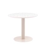 Стол обеденный Stem D90 терраццо | Интернет магазин мебели и декора LifeDekor